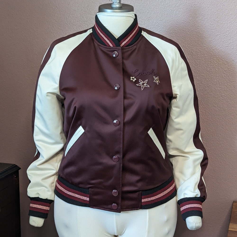 Coach Reversible Varsity Bomber Jacket